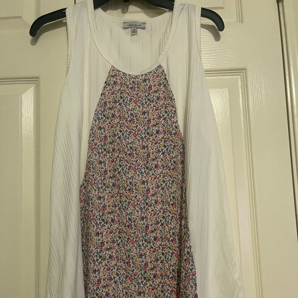 White Birch Tank Top Medium